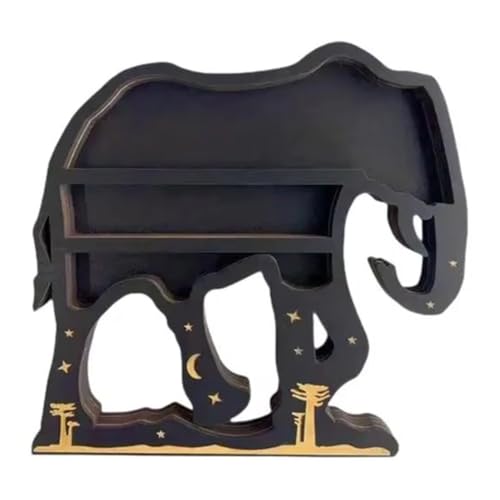 Eieenotee Wandregal Aus Kristall in Elefantenform, Wandregal Aus, Aufbewahrungsregal für Kristalldisplays, Schwebendes Hängeregal Eieenotee Wandregal Aus Kristall in Elefantenform, Wandregal Aus, Aufbewahrungsregal für Kristalldisplays, Schwebendes Hängeregal von Eieenotee