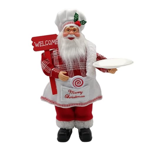 Eieenotee Weihnachtsdekoration, Stehend, Weihnachtsmann-Puppe, Weihnachtsküche, Alter, Puppenornamente Eieenotee Weihnachtsdekoration, Stehend, Weihnachtsmann-Puppe, Weihnachtsküche, Alter, Puppenornamente von Eieenotee