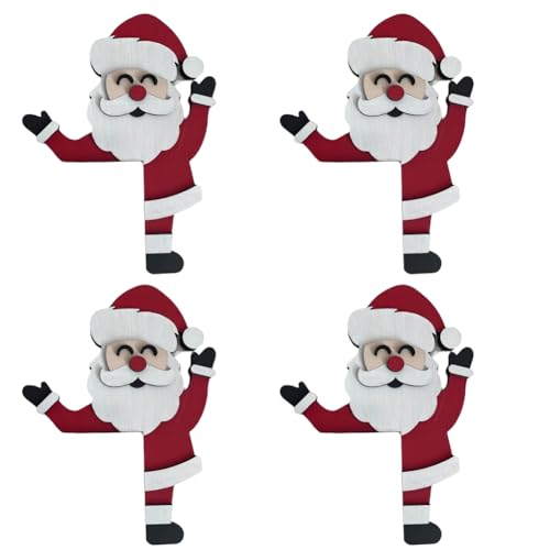 Eieenotee Weihnachtsdekoration für die Tür, Als Urlaubsdekoration für das Haus, Lustiges Eckschild für Den Türrahmen, Fensterwand, Weihnachtsmann Eieenotee Weihnachtsdekoration für die Tür, Als Urlaubsdekoration für das Haus, Lustiges Eckschild für Den Türrahmen, Fensterwand, Weihnachtsmann von Eieenotee