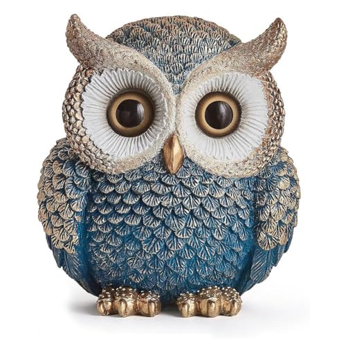 Eieenotee Wohnkultur Geschenke-Ull-Statue Dekorative Figur für Bücherregal, Tisch, Büro, Schlafzimmer, Wohnzimmer, TV-Standgebrauch Eieenotee Wohnkultur Geschenke-Ull-Statue Dekorative Figur für Bücherregal, Tisch, Büro, Schlafzimmer, Wohnzimmer, TV-Standgebrauch von Eieenotee