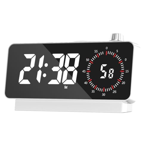 Eieenotee mit Timer: Digitale Tischuhr, Batteriebetrieben, Countdown f¨¹r Arbeitszimmer, B¨¹ro, f¨¹r Schlafzimmer, von Eieenotee