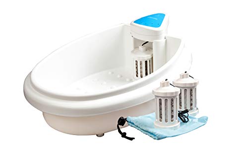 Hydrosana Fußmassagebad mit 3 Spulen weiß Fußbad Fußwanne Fußmassage Hydrosana Fußmassagebad mit 3 Spulen weiß Fußbad Fußwanne Fußmassage von Eifa