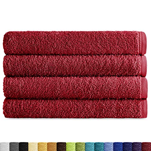 Eiffel Textile Packs Ducha 70x140 cm granatrot von Eiffel Textile