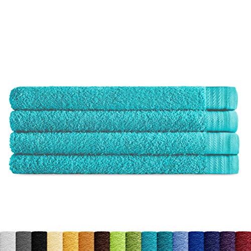 Eiffel Textile Qualität Frottee 600 g Tocador 30x50 cm aquamarin von Eiffel Textile