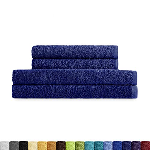 Eiffel Textile Set 2 Lavabo 2 Ducha Marineblau von Eiffel Textile