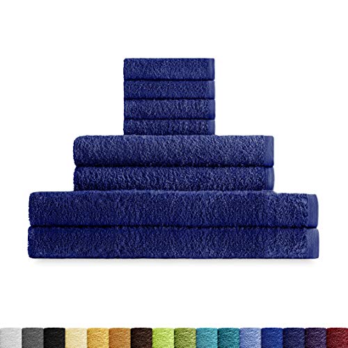 Eiffel Textile Set Tocador Lavabo y Sabana Marineblau von Eiffel Textile