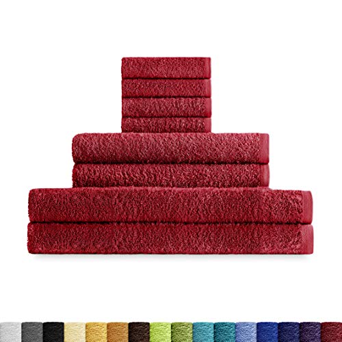 Eiffel Textile Set Tocador Lavabo y Sabana granatrot von Eiffel Textile