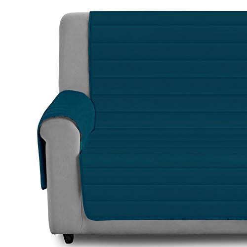 Eiffel Textile Sofaüberwurf, gesteppt, Polyester 2 Plätze blau von Eiffel Textile