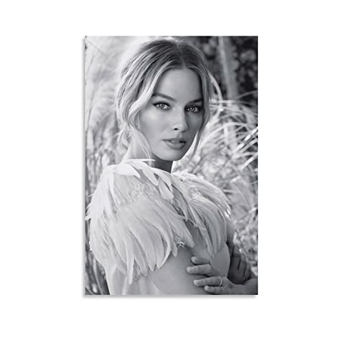 Margot Robbie Poster für Schlafzimmer, Ästhetik, Bilddruck, Leinwandbild, 40 x 60 cm, ohne Rahmen von Eifini