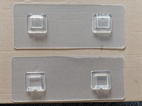 EigPluy 2 Stück Küchenschranktür-Aufbewahrungsbox Klebepad Zubehör von EigPluy