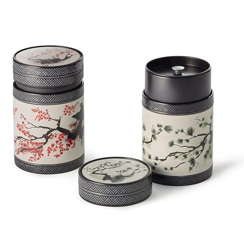 Eigenart Case Akashi 2er Set Metalldose rund mit Drehverschluss und einer Füllmenge von 150g, AK75117 von Eigenart