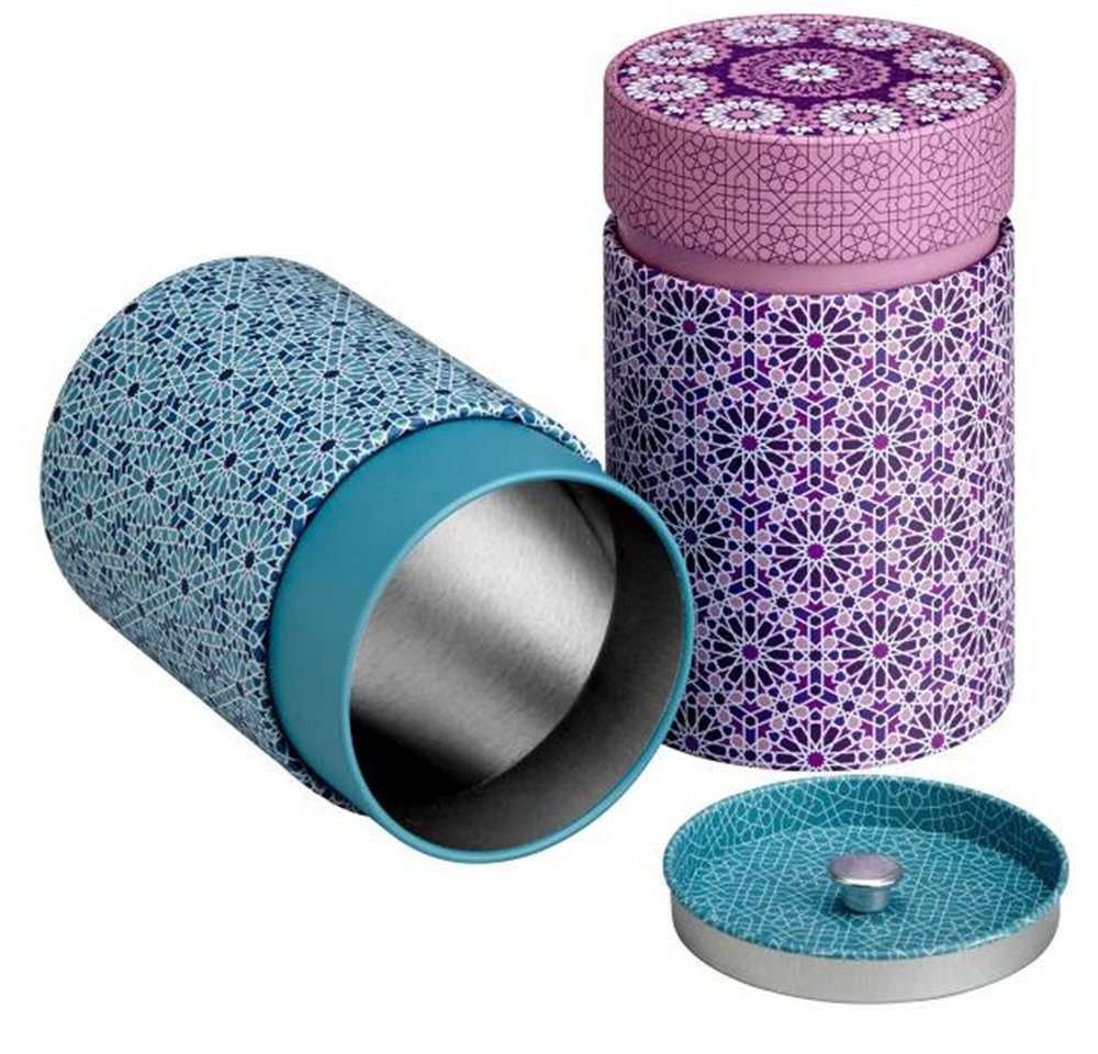 Eigenart Teedose 2er Set Teedosen Teedose ANDALUSIA für 150g blau + lila Eigenart Eigenart Teedose 2er Set Teedosen Teedose ANDALUSIA für 150g blau + lila Eigenart von Eigenart