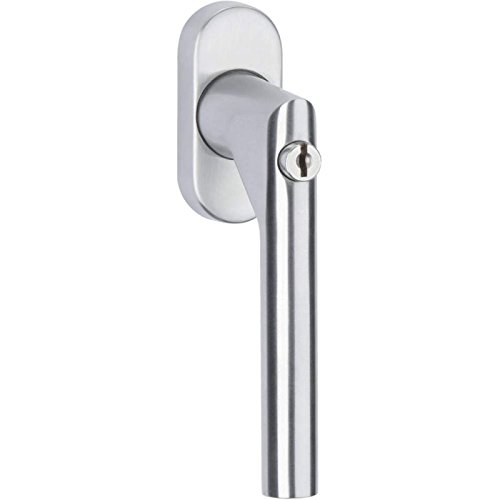 1 Stück Fenstergriff Format KEMI mit 7 mm Stift ER matt 516488 abschlb. 36/42 von Eigenmarke