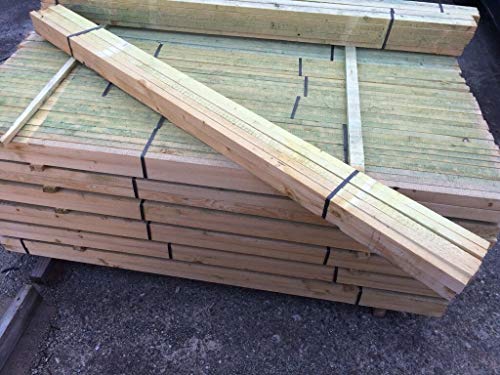 10 Dachlatten 2 Meter lang 30x50mm Lattung Bauholz Kantholz Latten 3/5er 3-5er 3 x 5 cm von Eigenmarke