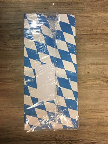 1000 Hähnchenbeutel Warmhaltebeutel 1/1, Bayrische Raute, 130 + 80 x 280 mm von Eigenmarke