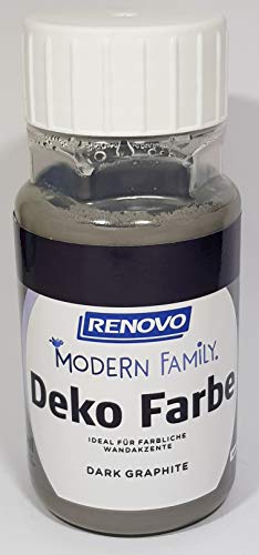 125 ml RENOVO Deko Farbe"Dark Graphite)" von Eigenmarke