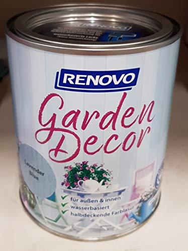 2,5 Liter RENOVO garden decor,"Lavender Blue" halbdeckende Lasur von Eigenmarke