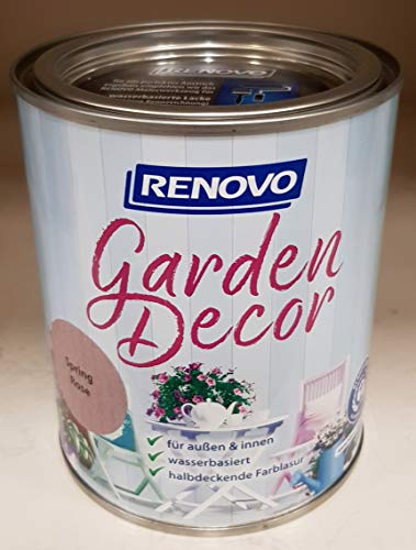 750 ml RENOVO garden decor,"Spring Rose" halbdeckende Lasur von Eigenmarke