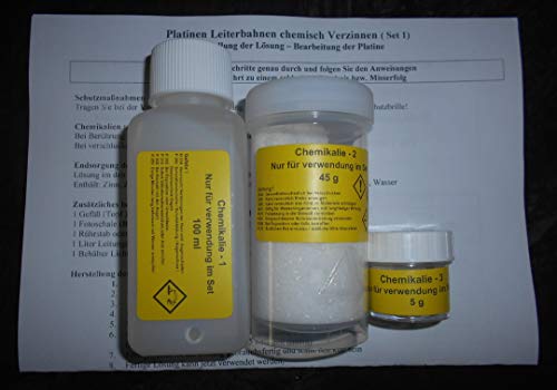 Chemisch verzinnen, Platinen verzinnen für ca.90 Euro Platinen, Verzinnen von Kupfer Chemisch Zinn 1 von Eigenmarke