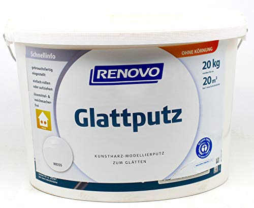 Eigenmarke Renovo Glattputz K 20kg 268956 von Eigenmarke