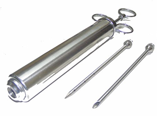 Eigenmarke Jumbo - Pökelspritze - Marinadespritze - Lakespritze - Bratenspritze - Barbecue-Spritze aus Edelstahl Eigenmarke Jumbo - Pökelspritze - Marinadespritze - Lakespritze - Bratenspritze - Barbecue-Spritze aus Edelstahl von Eigenmarke