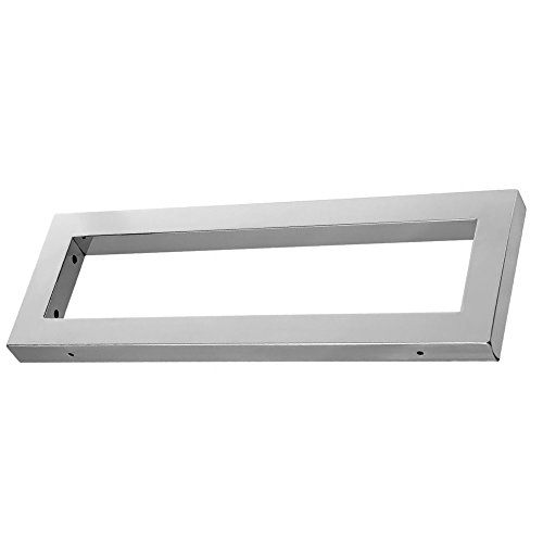 Wandkonsole Edelstahl Wandstütze Wandregal Konsole Regalträger NEU Größe: 475 x 150 x 30/30 mm von Eigenmarke