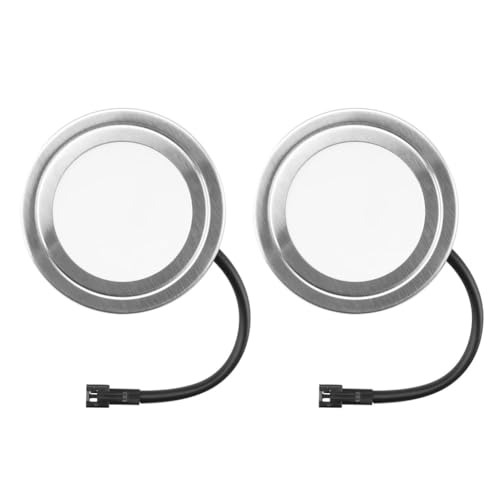 Eighosee 12V 1,5W Dunstabzugshaubenleuchten mit SM-Steckdosenloch, LED-Licht für Den Schrank Unter Dem Herd, Als für die Küchenleuchte von Eighosee
