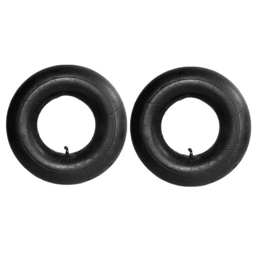 Eighosee 2er-Pack 15x6.00-6 Schläuche für Rasenmäher-Reifen mit Gebogenem Ventilschaft für Rasenmäher, Gartentraktoren, Schubkarren, Geländefahrzeuge von Eighosee