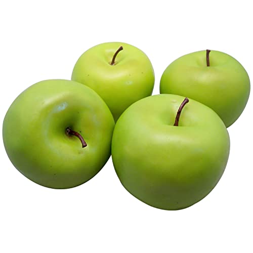 Eighosee 4 Stueck Grosser Kuenstlicher Gruener Apfel Obst Eighosee 4 Stueck Grosser Kuenstlicher Gruener Apfel Obst von Eighosee