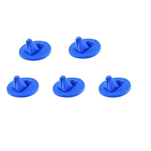 Eighosee 5-Teilig, zum Ausgießen und Aufbewahren Von Gallonenfarbe, Faltbare Dosendeckel-Farbwerkzeuge, Blau von Eighosee