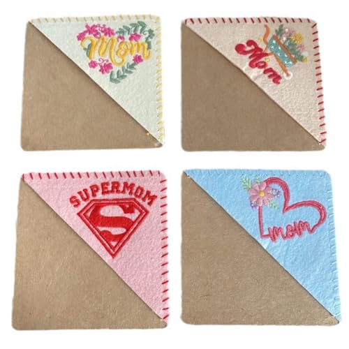 Eighosee Chinesische Sticklesezeichen, Elegante und Personalisierte Handgefertigte Sticklesezeichen, Briefpapier zum Muttertag von Eighosee