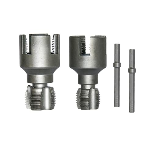Eighosee DN15 DN20 Pipe -Gewinde -Werkzeug 4/6 Punkte PVC Pipe Threader Kit Pipe -Gewindewerkzeug von Eighosee