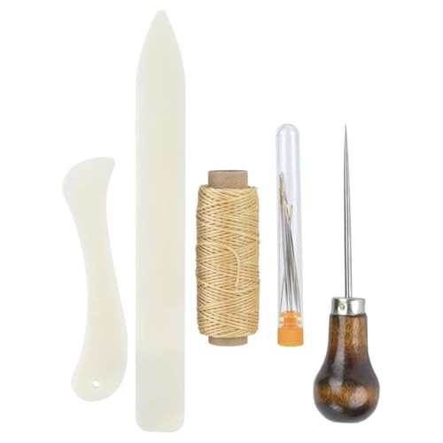 Eighosee Hochwertiges Nähnadel-Set Aus Leder für Handnäharbeiten und Reparaturen von Eighosee