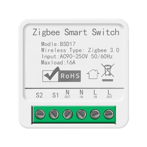 Eighosee Tuya Tuya 16A Smart Switch Zigbee Kassettenschalter APP Handy-Fernbedienung Sprach-Timing Eighosee Tuya Tuya 16A Smart Switch Zigbee Kassettenschalter APP Handy-Fernbedienung Sprach-Timing von Eighosee