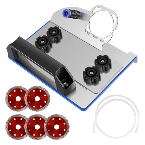 Eighosee Winkelschleiferständer zum 45°-Fasenschneiden Von Fliesen, 45-Grad-Fliesenfasen, Fliesenfasenständer für Winkelschleifer Vom Typ 100 von Eighosee