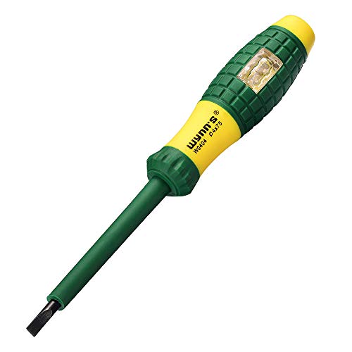 Eightwood Mains Tester Schraubendreher Elektrischer Schraubendreher Tester 220V Elektrischer Stift Tester 220V Spannungs Schraubendreher Tester-Stift mit Leistungsdetektor-Sonde MEHRWEG Eightwood Mains Tester Schraubendreher Elektrischer Schraubendreher Tester 220V Elektrischer Stift Tester 220V Spannungs Schraubendreher Tester-Stift mit Leistungsdetektor-Sonde MEHRWEG von Eightwood