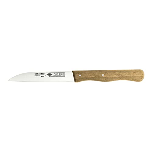 EIKASO 3010820-110 Gemüsemesser, Holzgriff, 8cm Klinge von EIKASO