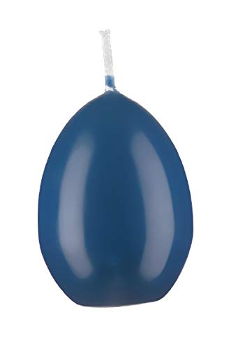 Kopschitz Kerzen Eierkerzen Blau Petrol, 60 x 45 mm, 6 Stück von Eikerzen