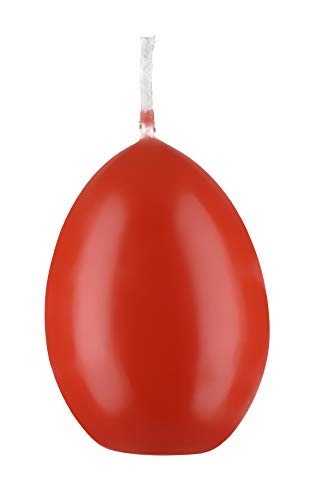 Kopschitz Kerzen Eierkerzen Paprika Rot 60 x 45 mm, Inhalt 6 Stück von Eikerzen