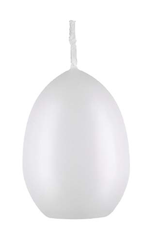 Kopschitz Kerzen Eierkerzen Weiß, 90 x 60 mm, 6 Stück von Eikerzen