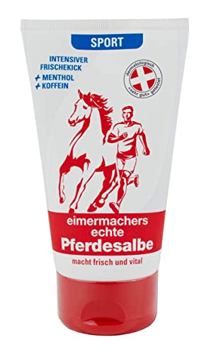 Pferdesalbe Sport Eimermacher mit Menthol und Koffein - 150ml von Eimermacher