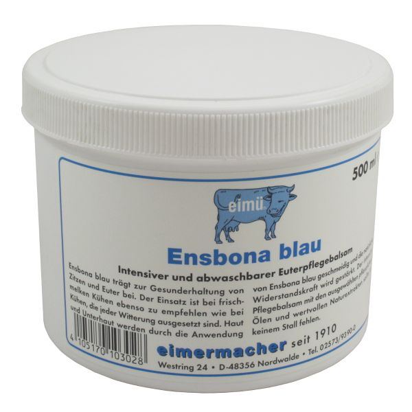 eimü Ensbona Blau+ 500ml Dose, regenerativer Euterbalsam für Rinder... von Eimü