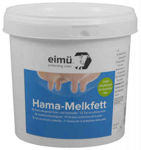 eimü Hama Melkfett 2 Liter, mit Hamamelis, zur Euterpflege bei Rind... von Eimü