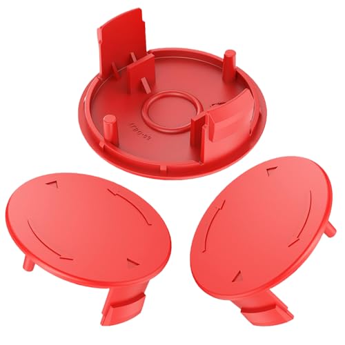 3 Stück Spulenabdeckung für Bosch Rasentrimmer, Spool Cover, Teilabdeckung Trimmerabdeckung, Spulenabdeckung für Rasentrimmer,Kompatibel mit Bosch AFS 23-37 von Eimuweip