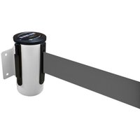 RS-GUIDESYSTEMS® Wandgurt-Kassette aus Metall, pulverbeschichtet, Auszugslänge 4 m, weiß, grau von RS-GUIDESYSTEMS®