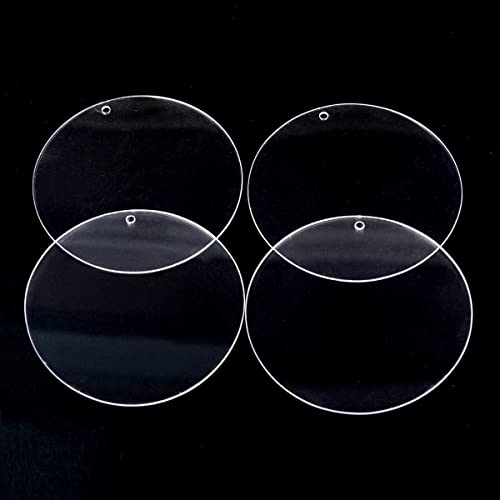 20 Stück Acryl Transparente Kreis Scheiben mit Loch, 7.5cm Klare Acrylplatten Acrylplatte, Acrylscheibe Platte Dicke 2 mm, Acrylglas rund Plexiglas Platten für DIY Display Projekte Schild Handwerk 20 Stück Acryl Transparente Kreis Scheiben mit Loch, 7.5cm Klare Acrylplatten Acrylplatte, Acrylscheibe Platte Dicke 2 mm, Acrylglas rund Plexiglas Platten für DIY Display Projekte Schild Handwerk von Ein Herz