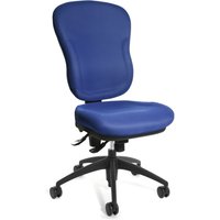 Topstar® Bürodrehstuhl Wellpoint 30 SY, ergonomisch verstellbar, royalblau von Topstar®