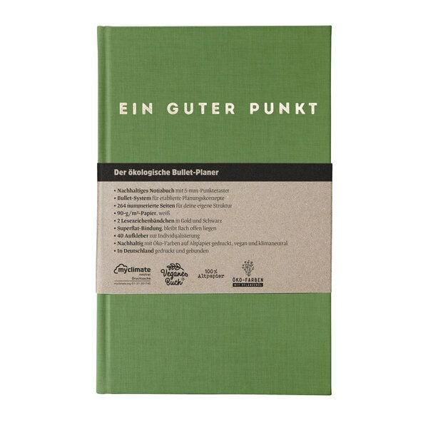 Ein guter Plan Ein guter Punkt – Der ökologische Bullet-Planer von Ein guter Plan