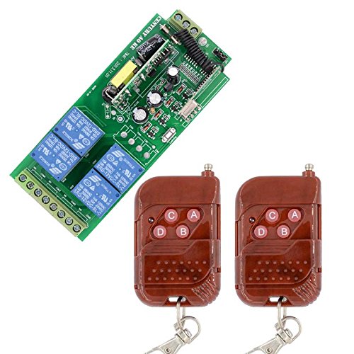 AC 85v ~ 250V 110V 220V 230V 4Kanäle 433MHz RF Funkfernsteuerung Funkschalter Spannungsausgang Sicherheitssystem Netzschalter-Controller motor licht mit 3 kontrollmodus einstellbar AC 85v ~ 250V 110V 220V 230V 4Kanäle 433MHz RF Funkfernsteuerung Funkschalter Spannungsausgang Sicherheitssystem Netzschalter-Controller motor licht mit 3 kontrollmodus einstellbar von Einaus