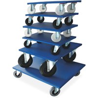 Transportroller, Tragkraft 750 kg, Vollgummi-Bereifung, 1 Stk./VE von HEMMDAL